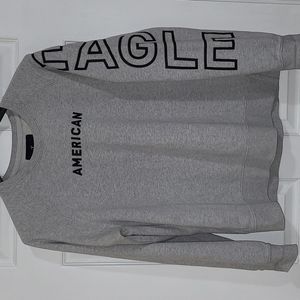 American Eagle Crewneck Sweatshirt Gray Size M